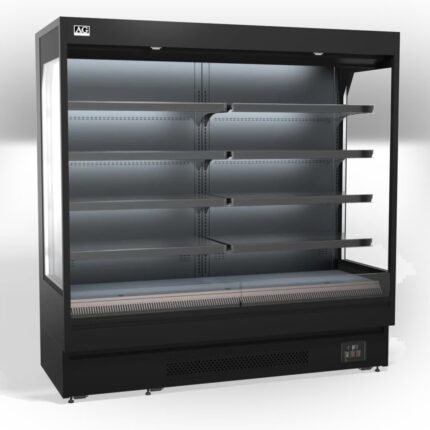 پرده هوا 3 متری رنگ مشکی طرح جدید